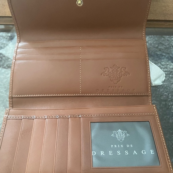Prix De Dressage tri fold leather wallet - Picture 5 of 5